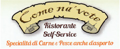 Logo ristortante self service come na vote silvi