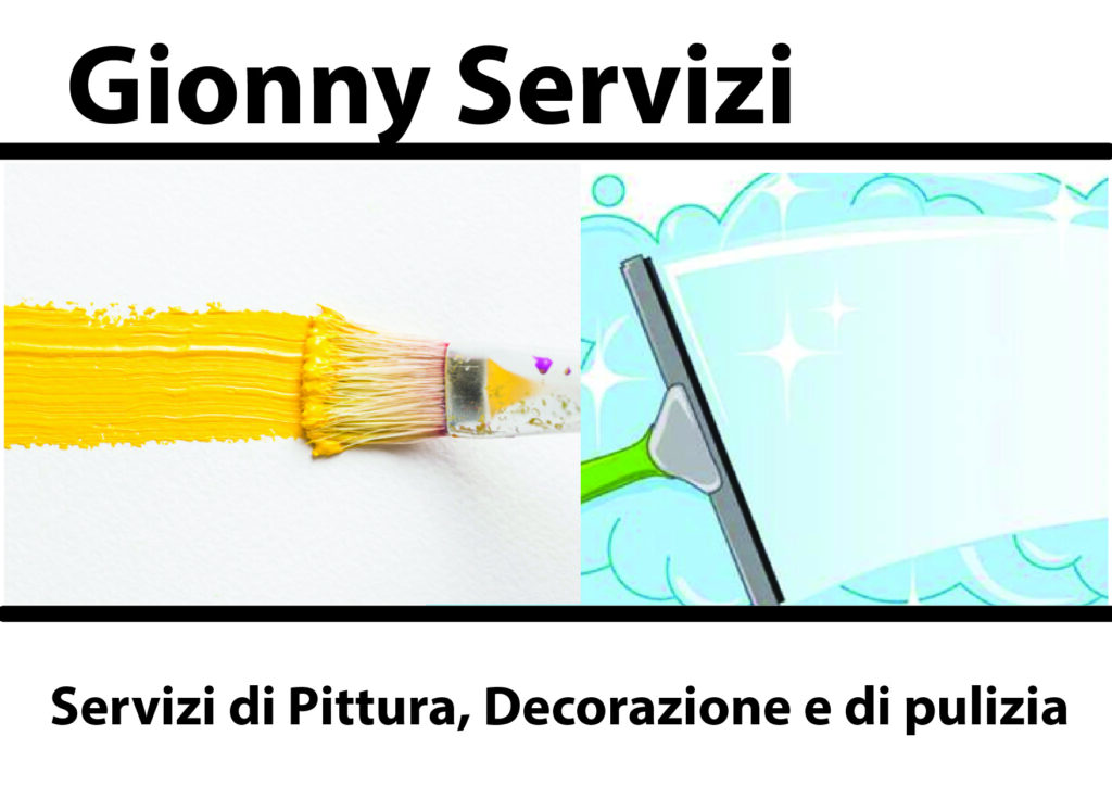 Logo Gionny servizi di pittura e pulizie